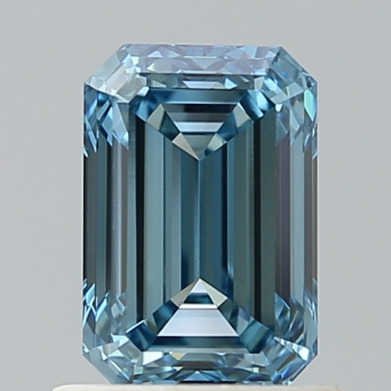 emerald 1.04 Carat Fancy Vivid Blue